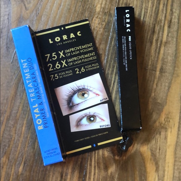 LORAC Makeup Sold Lorac Royal Trtmt Mascara Duo Lipstick Poshmark